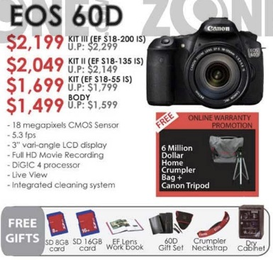 Canon EOS 60D - Promo