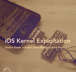 20110914 - i0n1c iOS Kernel Exploit