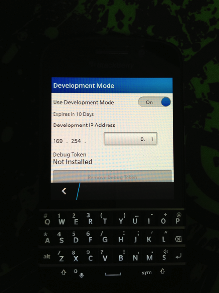 should install android apps on blackberry q10 it