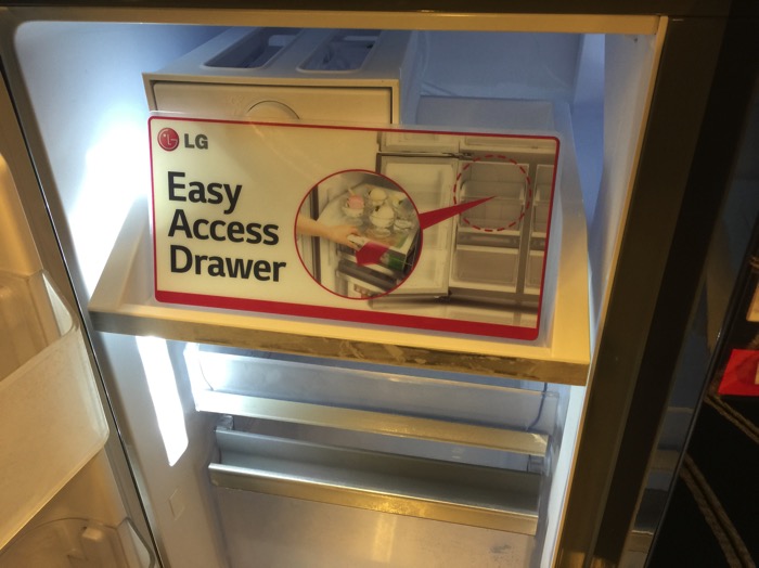 LG Refrigerator - Easy Access Drawer.