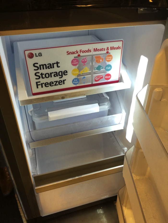 LG Refrigerator - Smart Storage Freezer