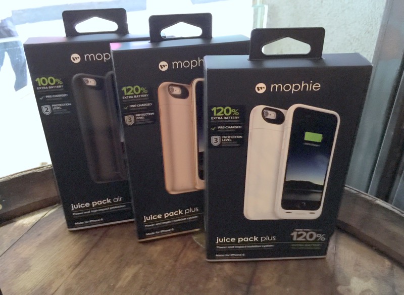 Mophie Juice Pack - 3 color variants