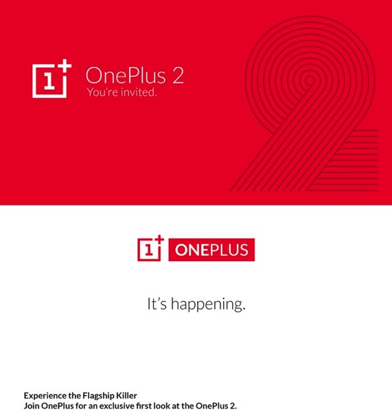 OnePlus Two - Media invitation
