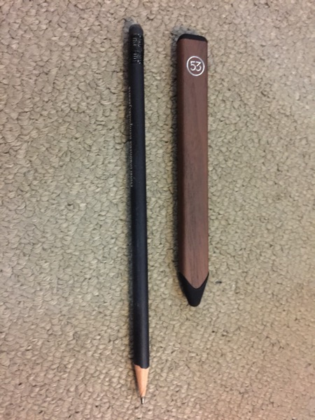 Pencil by FiftyThree - Pencil vs traditional pencil