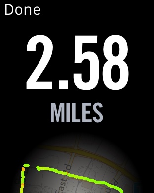 Nike+ - Run Completed