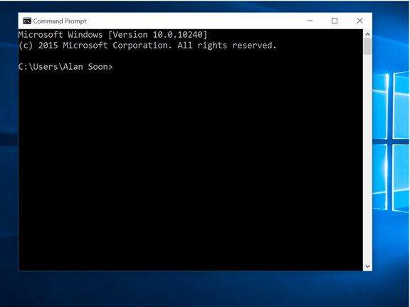 Windows 10 New Features - Command Prompt