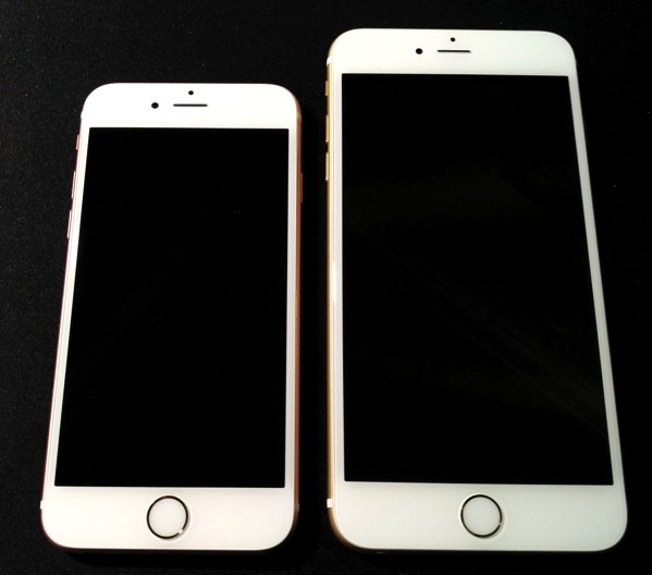 iPhone 6S vs iPhone 6S Plus - size