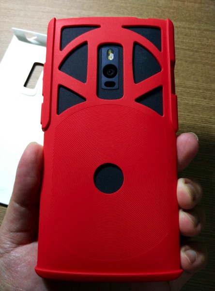 OtterBox for OnePlus 2 - Red - Setup - inner layer up