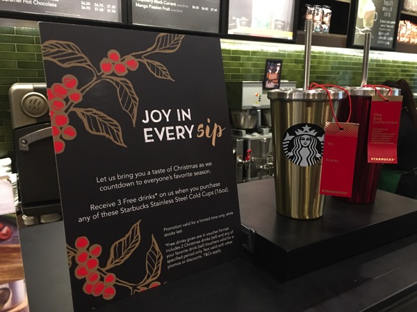 Starbucks Cheer Party - Christmas collectables 3