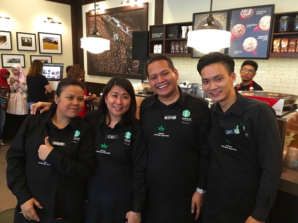 Starbucks Cheer Party - Coffee experience team