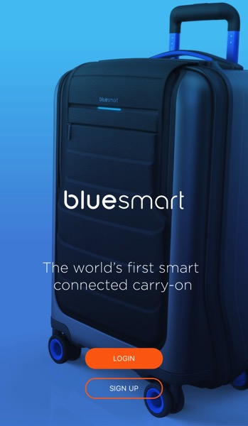 Bluesmart luggage - App login