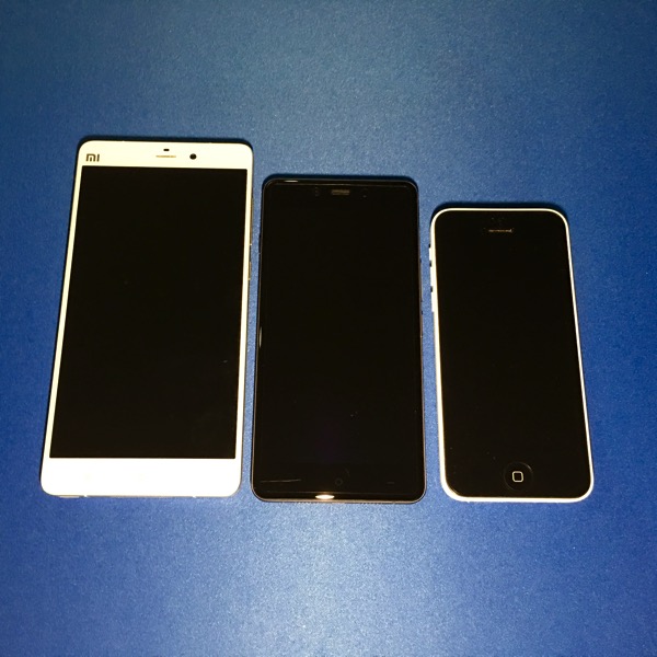OnePlus X - comparison with Mi Note & iPhone 6S Plus