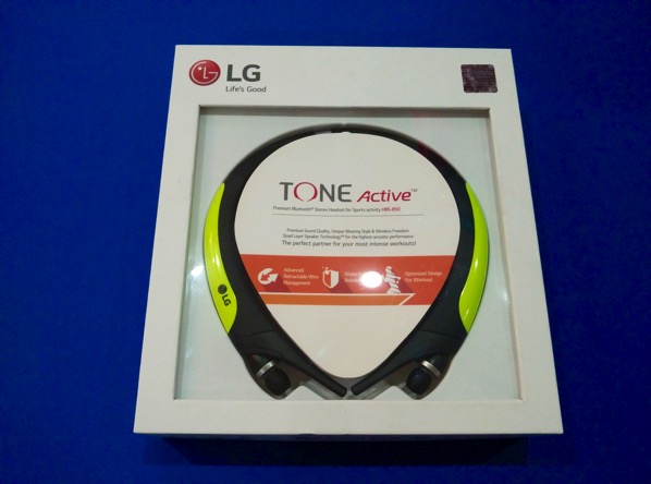 G TONE Active Premium Wireless Stereo Headset HBS-850 Lime - retail packaging