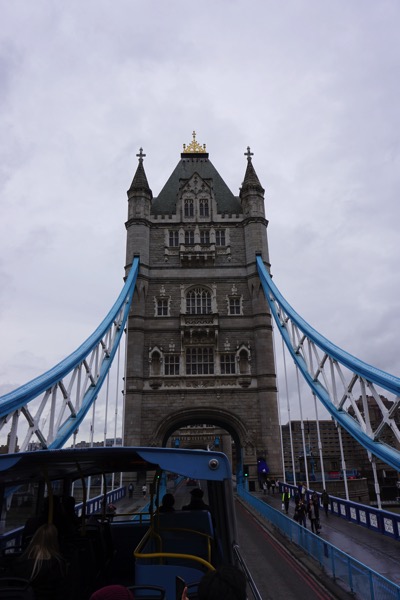 Tower Bridge - crossing the bridge