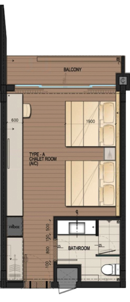 DResort - Mangrove View room layout