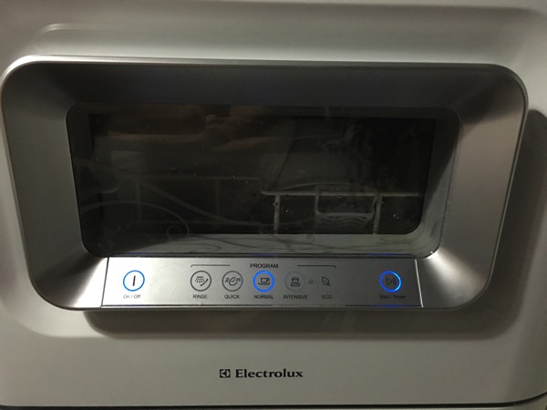 Electrolux Dishwasher ESF2433W - main console