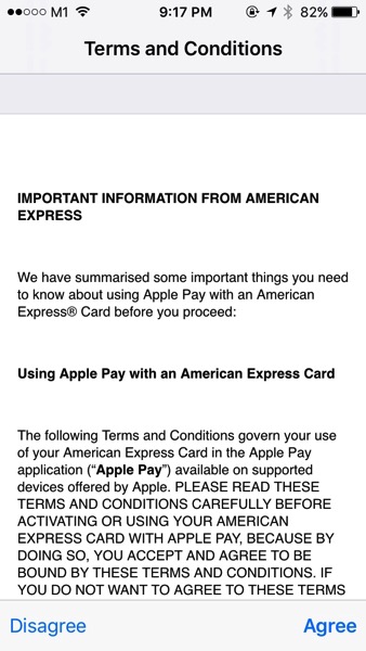 Apple Pay launched in Singapore - Add Credit Card - Step 4