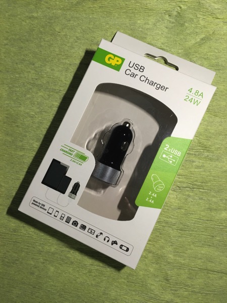 GP USB Car Chargers (CC41) - retail packaging