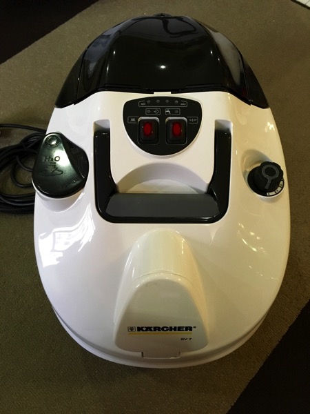 Karcher SV7 Steam Vacuum Cleaner - main body front view