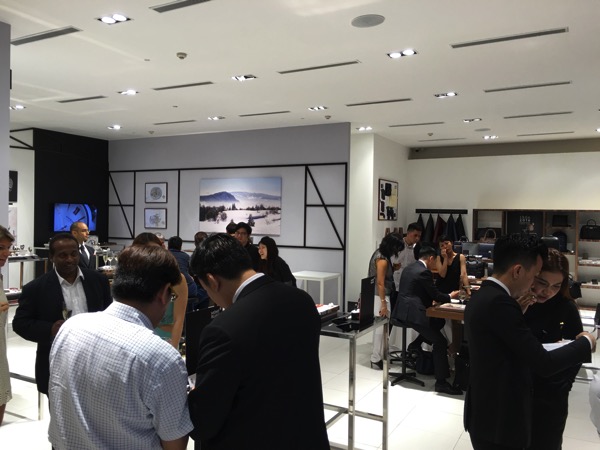 Montblanc Black and White cocktail event - main hall