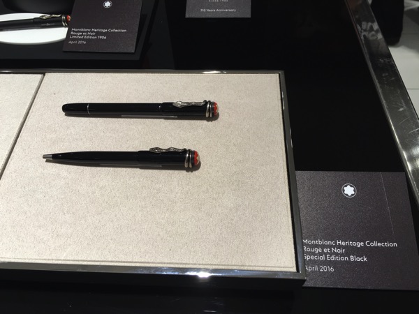 Montblanc Black and White cocktail event - pens 5