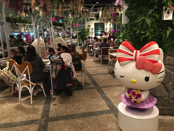 Hello Kitty Orchid Garden Singapore Cafe - figurine 1