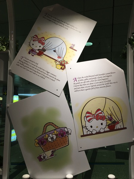 Hello Kitty Orchid Garden Singapore Cafe - storyline part3