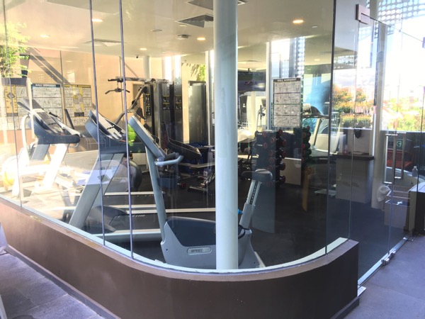 IBIS Styles Macpherson (Accor group hotel chain) - Fitness room (exterior view)