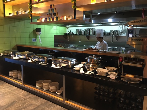 IBIS Styles Macpherson (Accor group hotel chain) - chat and chow dining restaurant (chef kitchen area)