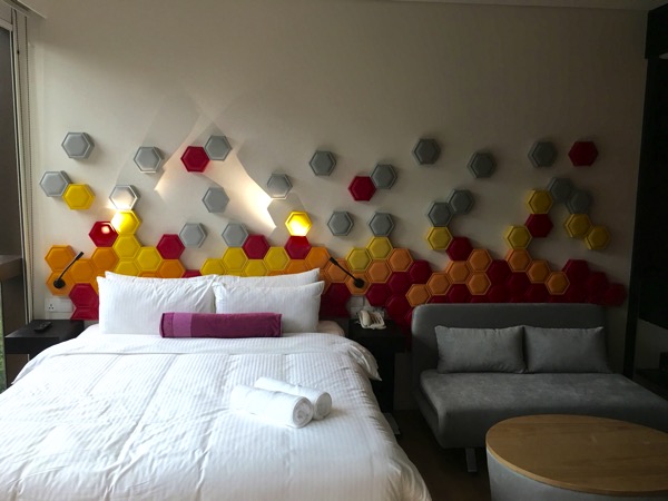 IBIS Styles Macpherson (Accor group hotel chain) - room (bed with sofa bed)