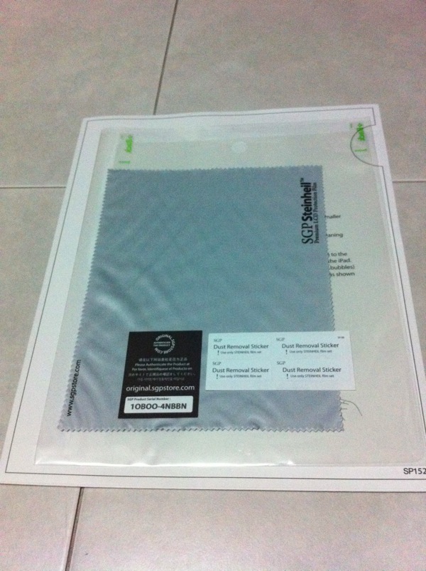 20110526 - Steinheil SGP iPad 2 Screen Protector - pic 5