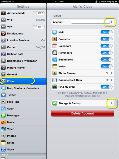 iDevice-Setup-iCloud