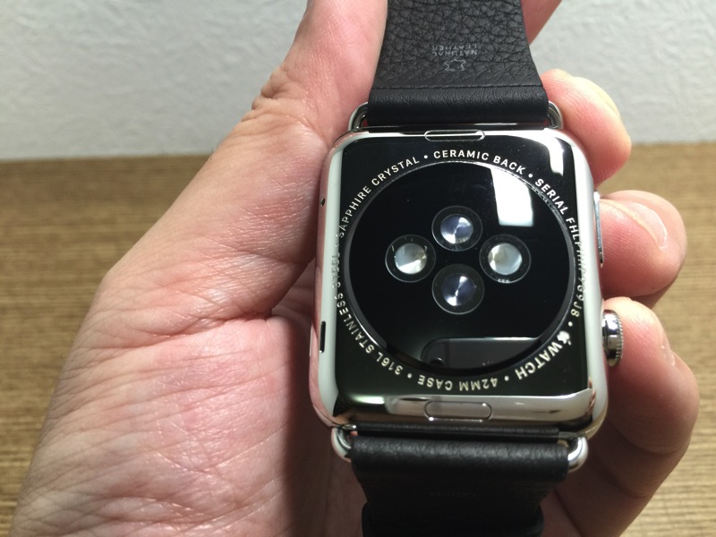 Apple Watch - how it looks like - back