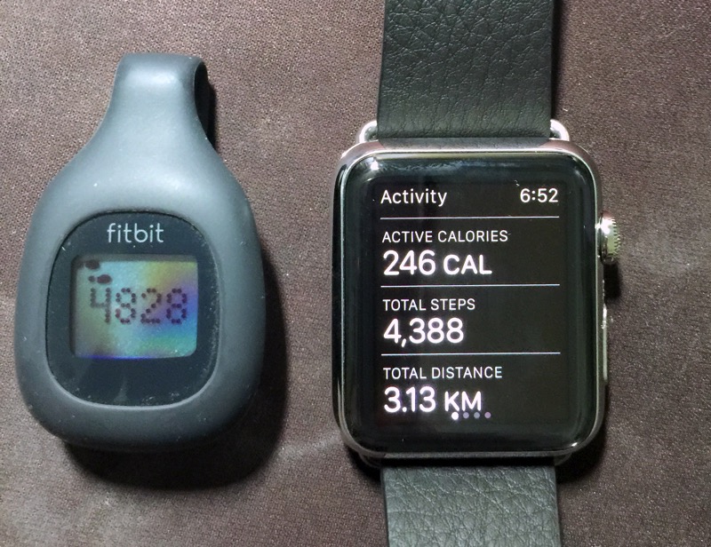 Apple Watch - test workouts - compare accuracy - steps taken