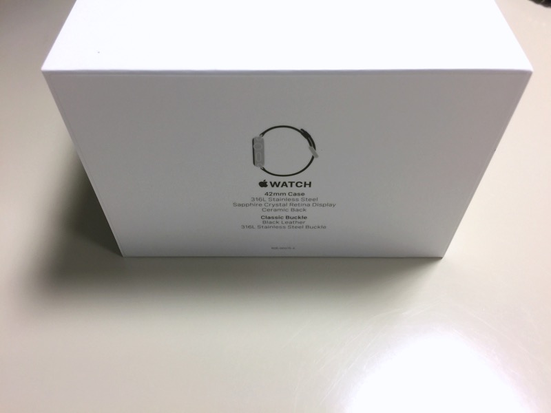 apple watch 2 box