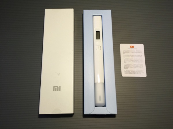 Xiaomi TDS Test Pen (小米水质TDS检测笔) - unbox
