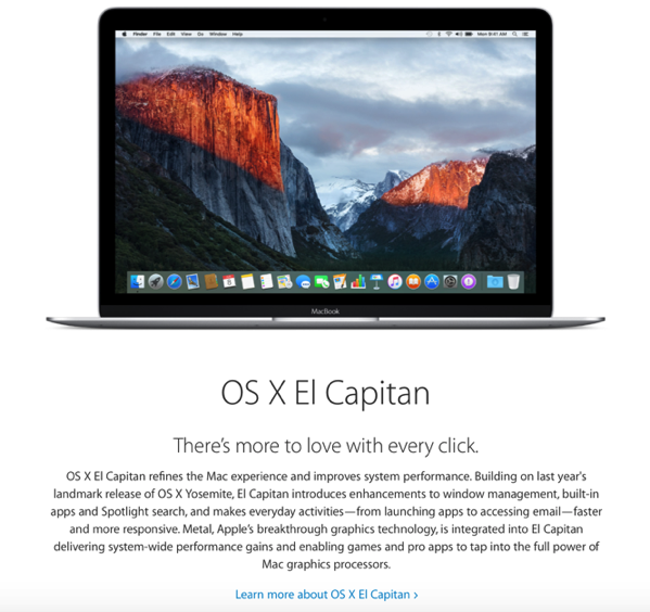 mac os x el capitan iso free download