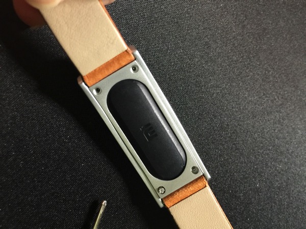 Mi Band Leather Strap - setup 2