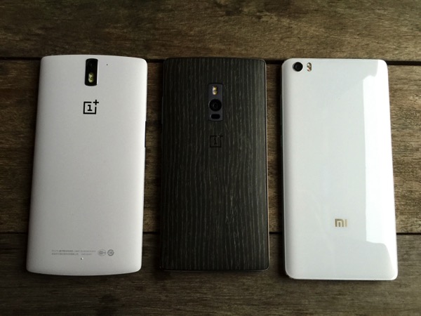 OnePlus Two Launch - compare (front)