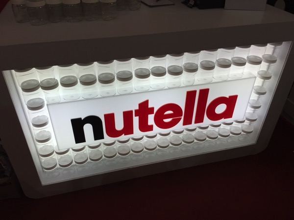 Nutella Print your own bottle roadshow - nutella logo