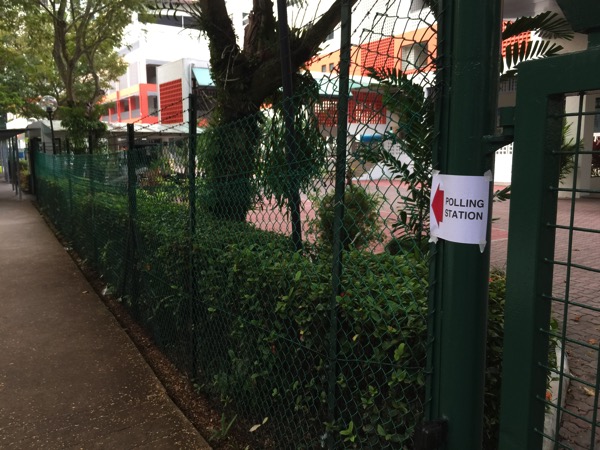 Singapore Election 2015 - Polling Station