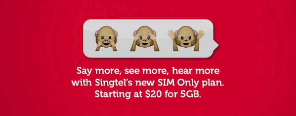 Singtel SIM only plan - main image