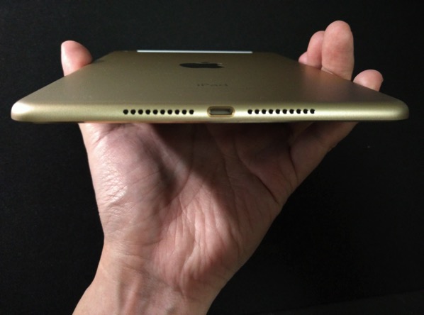 iPad Mini 4 - bottom view