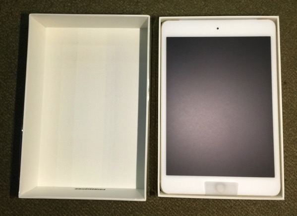 ipad mini black unbox