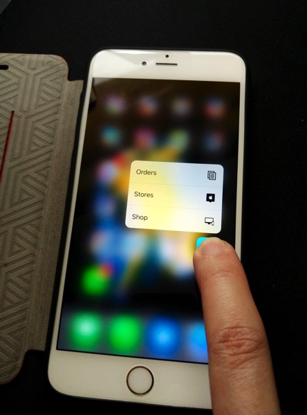 iPhone 6S Plus Gold - 3D touch - app access (Apple Store)