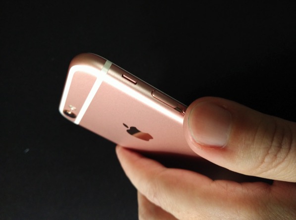 iPhone 6S Rose Gold - Left Side