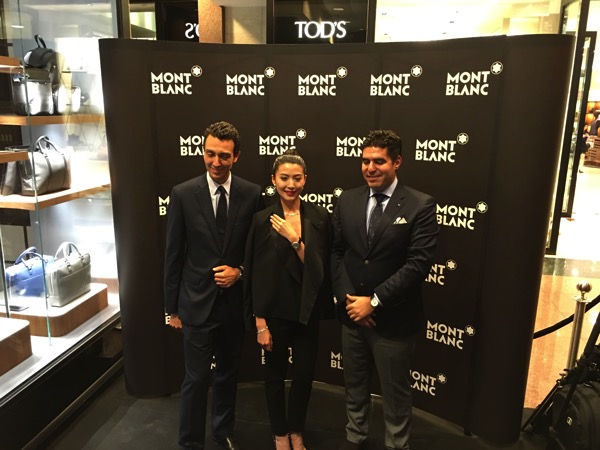 SG Montblanc boutique launch event - Guest of Honour