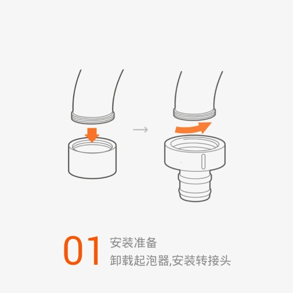 Xiaomi Water Purifier (小米净水器) - assembly steps - Step 1 overview