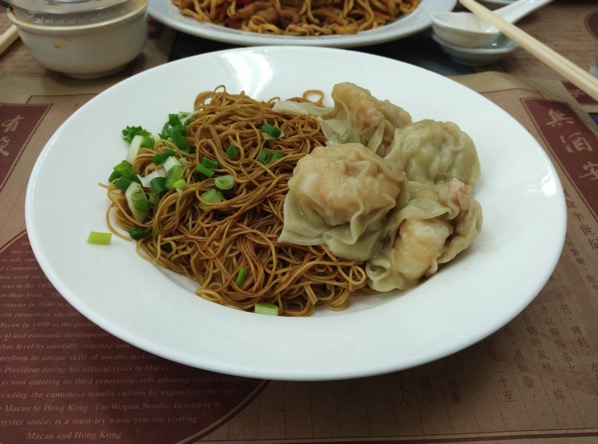 Macau Guide - Wong Chi Kei - Shrimp Wonton Noodles