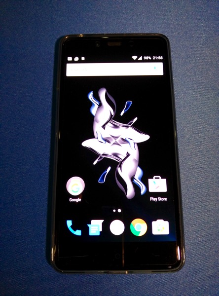OnePlus X - front screen